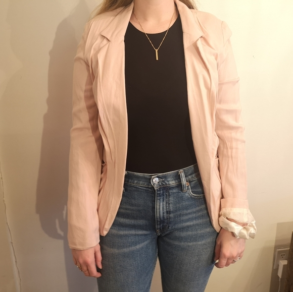 Light pink soft Talula blazer - Picture 1 of 4